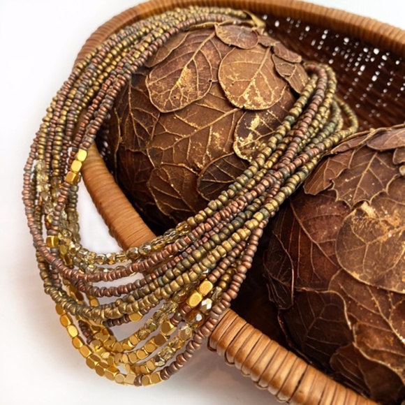 BANANA REPUBLIC🍂Autumn Leaves Necklace - Picture 2 of 4